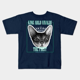 Arlo Vivaldi King First of USA Kids T-Shirt